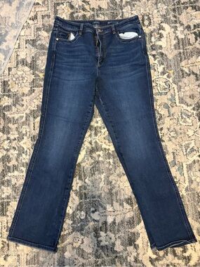J. Jill Women’s Dark Blue Boot Cut Jeans